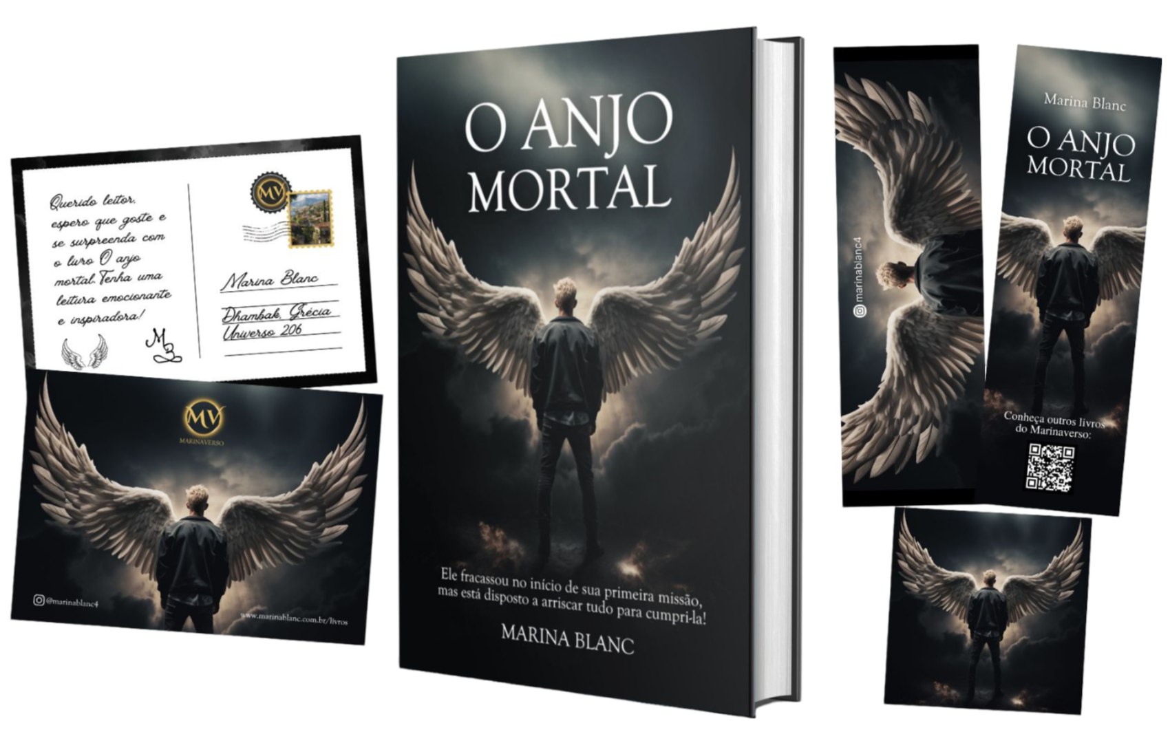 Capa do livro O anjo mortal